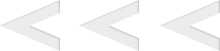 Arrows pointing left